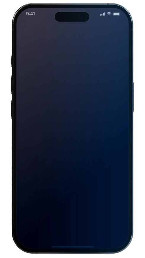 Interfaccia di trading mobile di GloraX Aurven